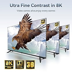 HDMI Splitter 1 in 4 Out 4k 120hz hue sync Box 1x4
