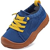 LeIsfIt Toddler Shoes Girls Boys Wide Barefoot Shoes Kids Breathable Sneakers Slip on Tennis Shoe Lightweight Sneakers