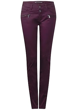 Street One Damen Coole Zipperhose Yulius