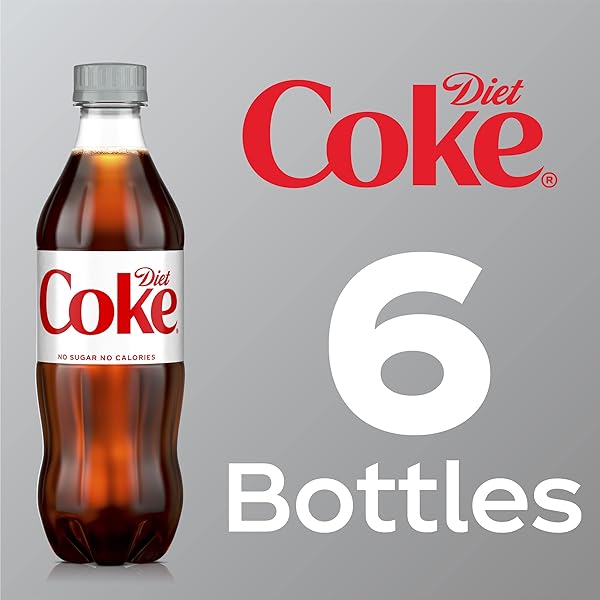 DIET COKE, 16.9 FL OZ, 6 PACK (PACKAGE MAY VARY)