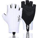 YKYWBIKE Cycling Gloves-Breathable Bike Gloves,Half Finger Padded Sport Gloves,Anti-Slip Biking Gloves,Shock-Absorbing MTB Bicycle Gloves for Men Women