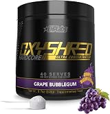 EHP Labs OxyShred Hardcore Pre Workout Powder Grape Bubblegum 40 Servings view 1