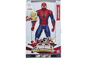 HASBRO Marvel Ultimate Spider-Man Web Warriors Titan Hero Tech Electronic Spider-Man 12-Inch Figure