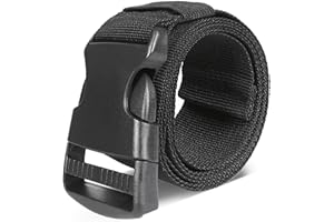 Hilhook 8 Pack Football Belt, 45 Inches Long Sport Belts with Black Buckle for Men Women Youth Boys Girls Kids Football Flag