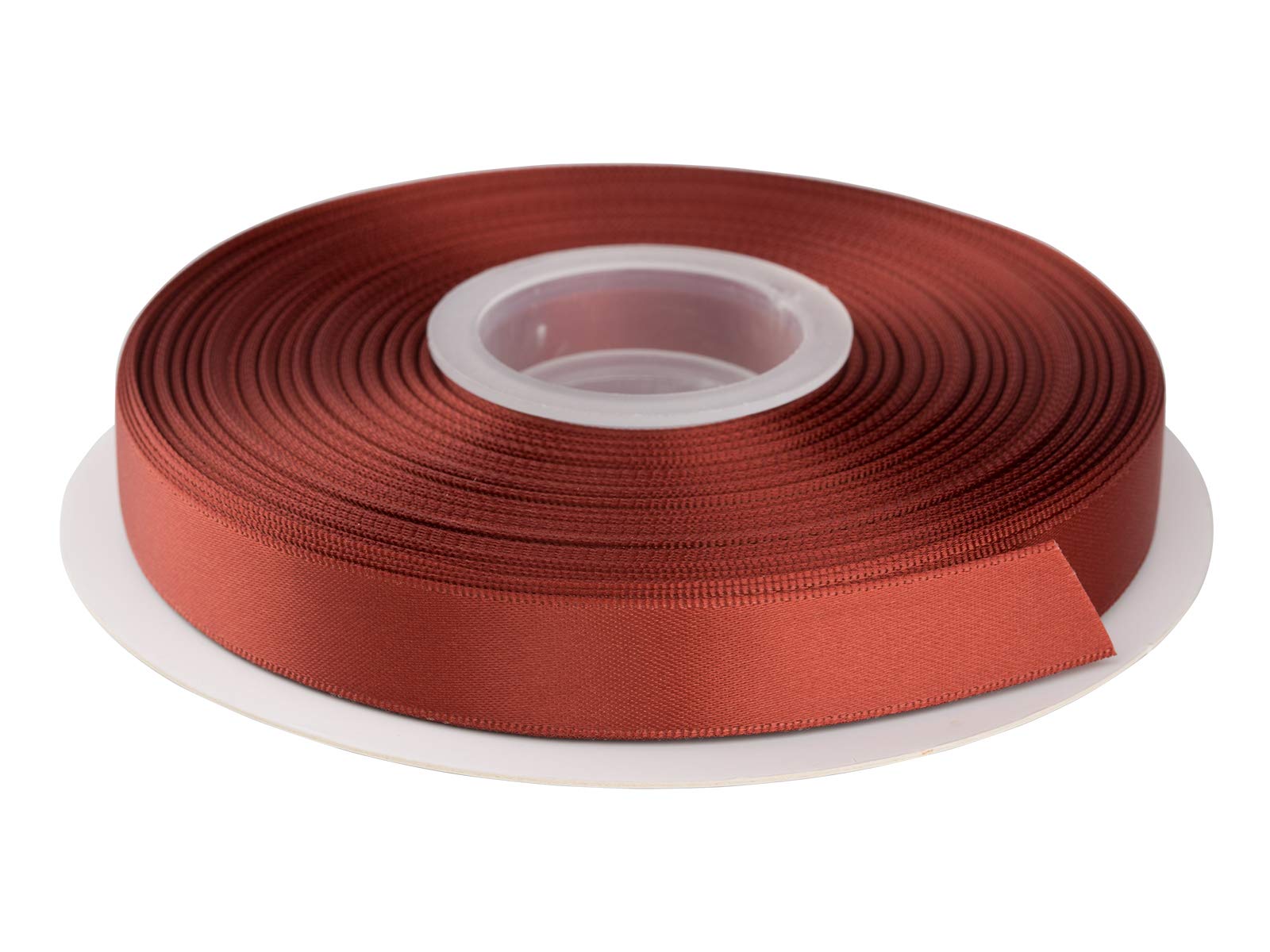 AVANAVA 16mm Wide Double Face Satin Ribbon - 45 Meters (780-Cinnamon Stick)