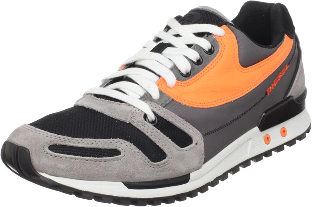 Diesel Men's Absolute Fashion Sneaker Grey Size 7 UK Amazon.co.uk