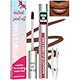 iMethod Lip Stain - Lip Liner Stain, Peel Off Lip Stain with Tweezer, Natural Long Lasting Lip Stain Peel Off, Waterproof, Easy to Use, Stay On All Day, Coffee