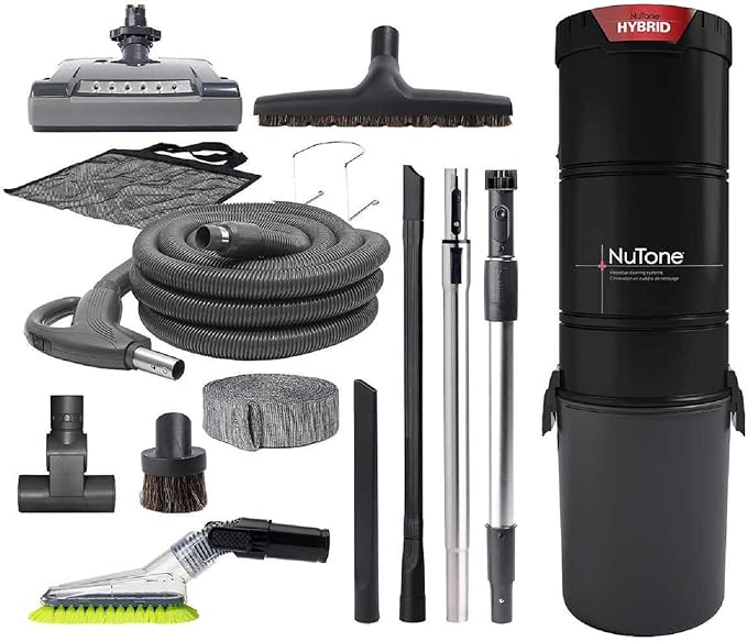 Central Vacuum Cleaner. Vacuum Cleaner. Quiet Powerful Suction NuTone