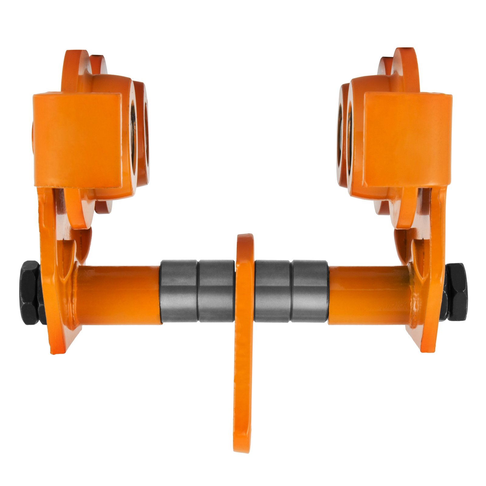 Popsport Push Beam Trolley 1 Ton Manual Trolley 2000LBS Capacity Push Beam Trolley Hoist Winch