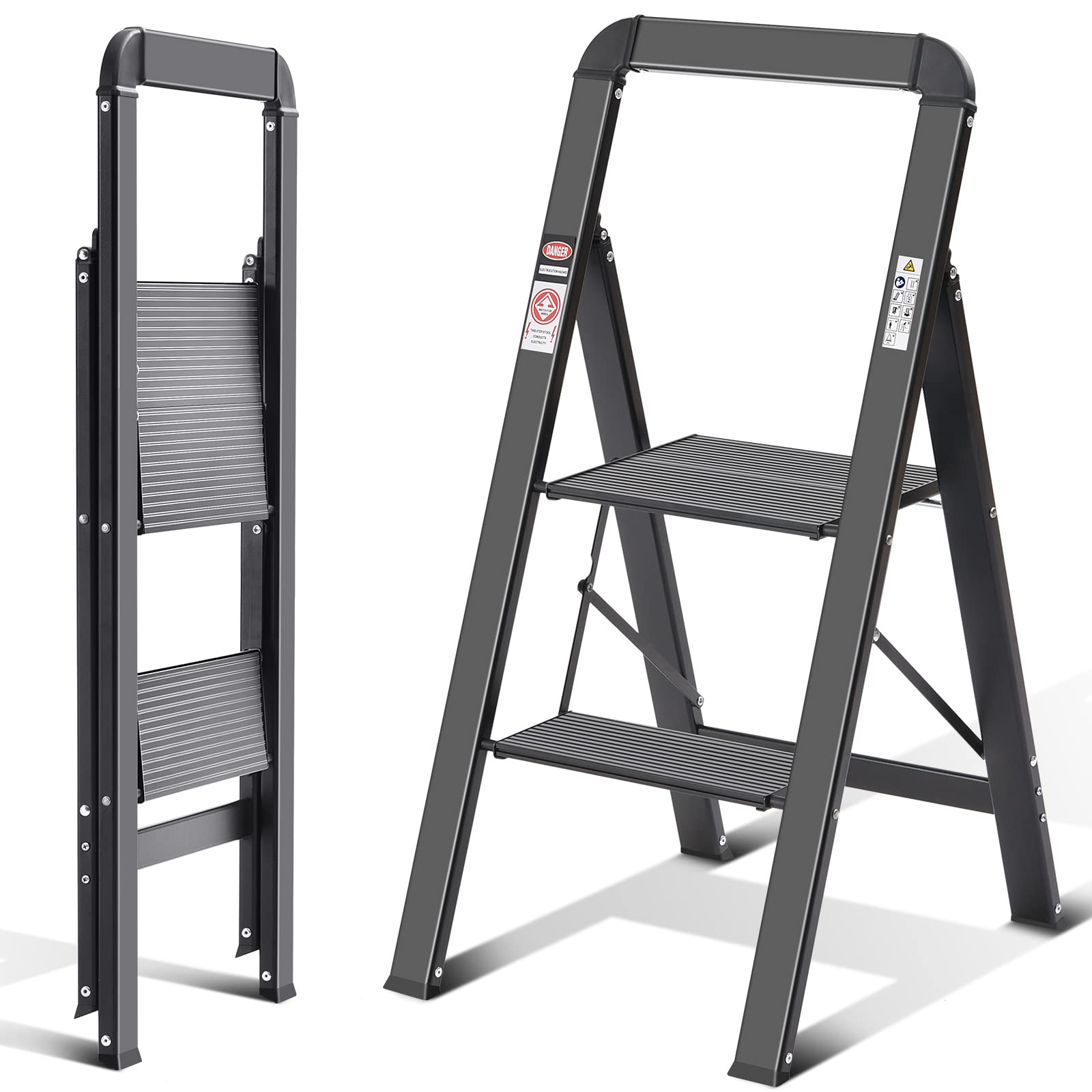 GIERRE B0300 Ladder Vouwladder Zwart, Wit | Bol - View #12