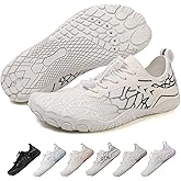 Hike Barefoot Shoes Womens Men,Unisex Barefoot Water Shoes Breathable, Anti-Slip Hiking Footwear for Athletic Wide Toe Shoe Footwear for Hiking, Walking, Running, Yoga, and Water Sports