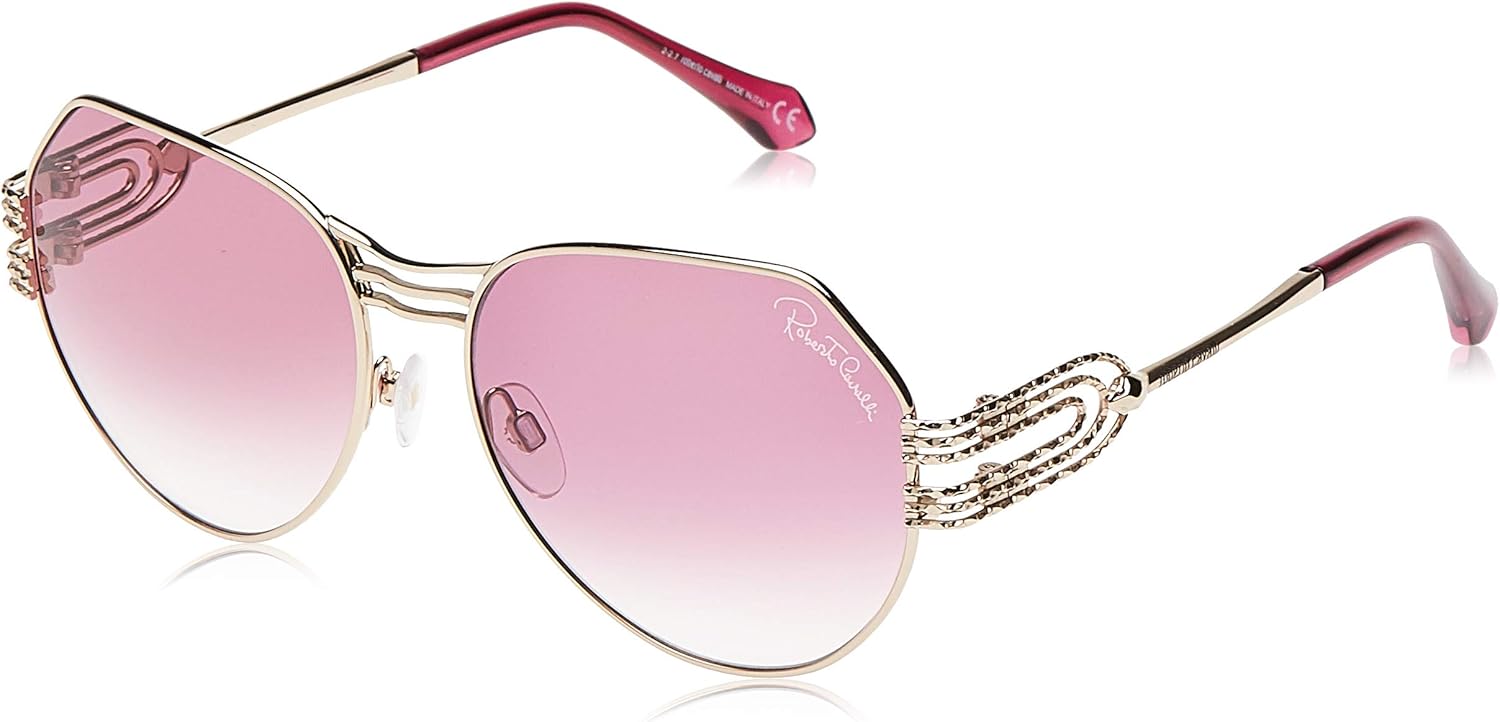 roberto cavalli rose gold sunglasses
