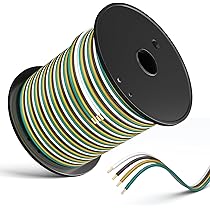 RVGUARD 7 Way 8 Foot Trailer Cord With 7 Gang Junction Box Kit, Include 12V Breakaway Switch And Plug Holder, Trailer Connector Cable Wiring Harness With Waterproof Junction Box - View #10