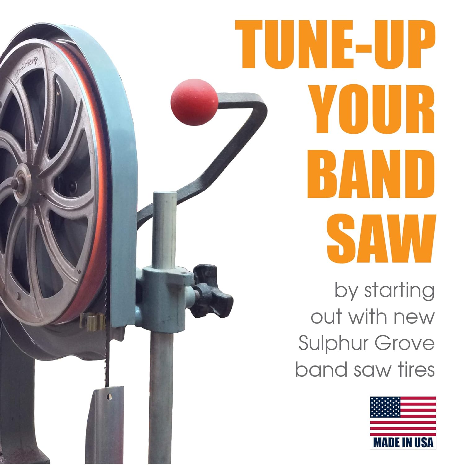 9 inch x 1/2 inch x .095 inch Urethane Band Saw Tire 2 Pack Black