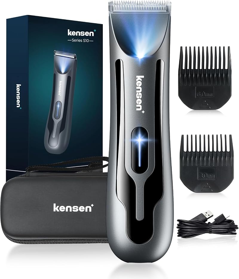 Kensen 2in1 Manscape Intimate 3.0 Body Groomer Cordless Waterproof 360°