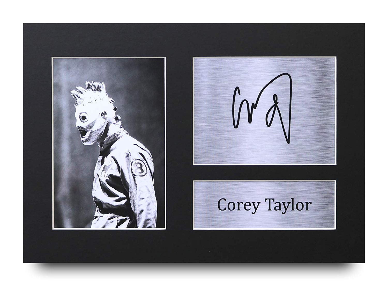 HWC Trading Corey Taylor Gifts Signed A4 Printed Autograph Slipknot Gift Music Print Photo Picture Display