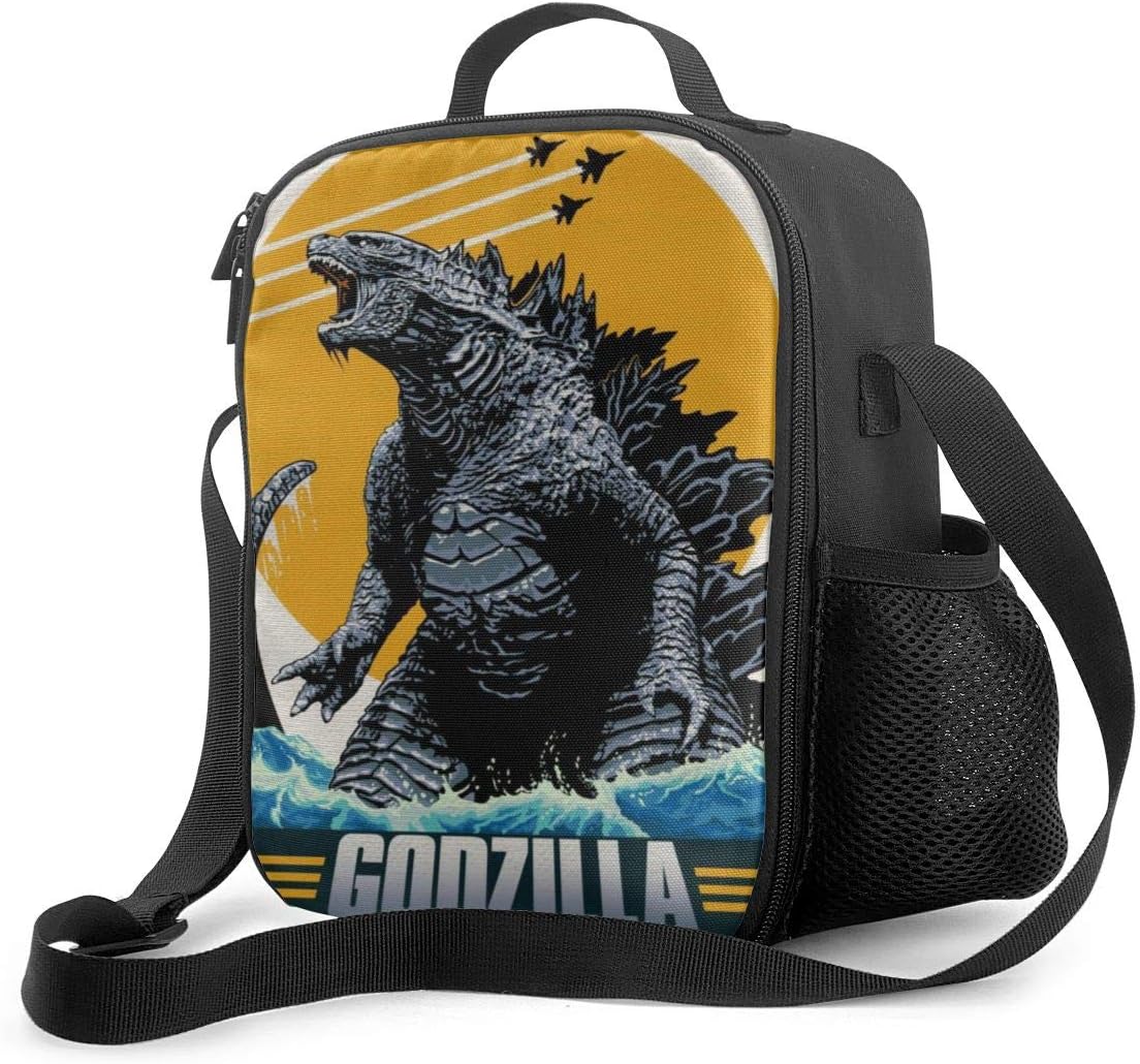 godzilla lunch bag