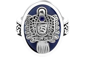 HOLLP The Originals Inspired Jewelry Gifts 26 Initial Letter Alphabet A-Z Initial Ring Gift for TV Fans