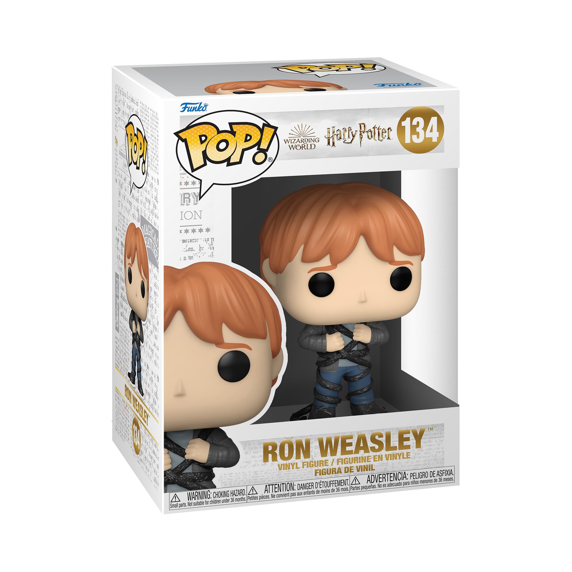 Funko POP! HP: HP Anniversary - Ron Weasley In Devil's Snare - Harry Potter - Collectable Vinyl Figure - Gift Idea - Official Merchandise - Toys for Kids & Adults - Movies Fans