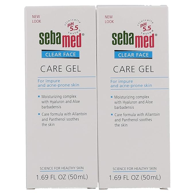 Amazon Com Sebamed Clear Face Care Gel 50ml Pack Of 2 Beauty