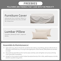 Rattaner Patio Furniture 3-seat Sofa Wicker Outdoor