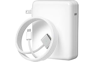 140W Charger for MacBook Pro 16 14 inch Mac Air 15 13 inch 2026 2025 2024 | 23 22 21 M1–M5【Original Quality】 Fast Charger Power Adapter & 6.6FT Type C to Magnetic 3 Cable LED Applicable 2021-26 (White)