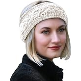 Head Band - 100% Handmade, Soft Nepal Wool Thick Extra Wide Winter & Summer Fabric Ear Warmers Headbands for Women
