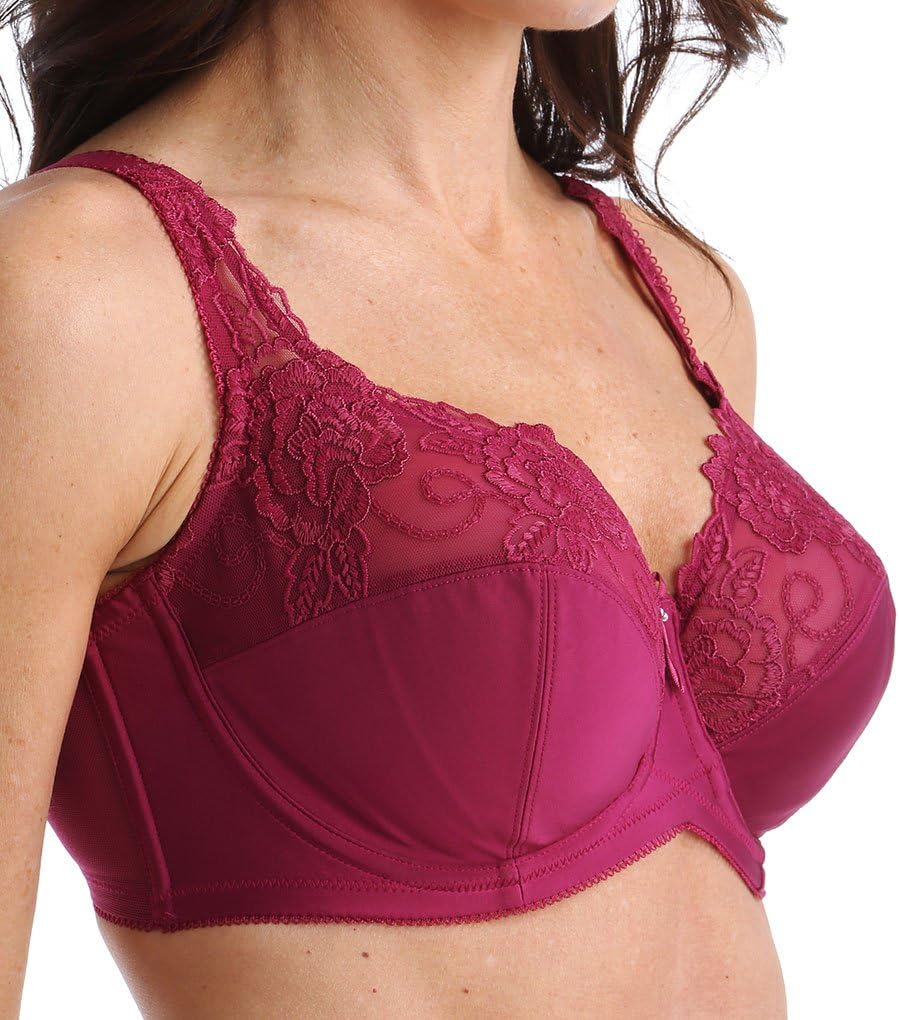 Fayreform Womens Francesca Full-Coverage Full-Figure Bra F75-542 (38HH)