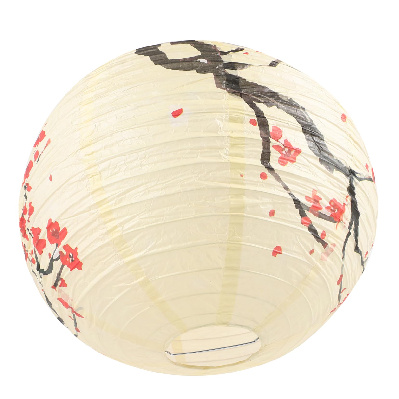 ORFOFE Japanese Paper Lantern Cherry Blossom Plum Blossom Lantern Decorative Hanging Lamp Shade for Home Restaurant Party Indoor Outdoor Decor
