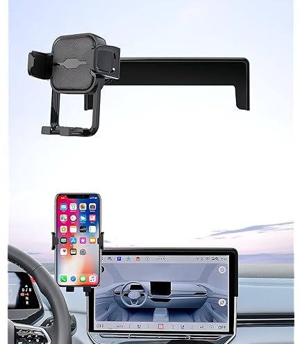 Autotelefoonhouder, voor VW ID.4 ID4 2020 2021 2022 2023 2024 Verstelbare autohouder, telefoonhouder, navigatierotatie, mobiele telefoonhouder, autotelefoonhouder,C