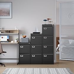 SISESOL 4 Drawer Vertical File Cabinet with