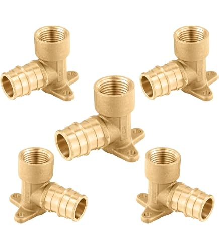 thumbnail image 2 of 5-Pack XFITTING 3/4″ Pex A X 3/4″ Female Elbow With Drop Ear – Expansion PEX Fittings 2 of 3