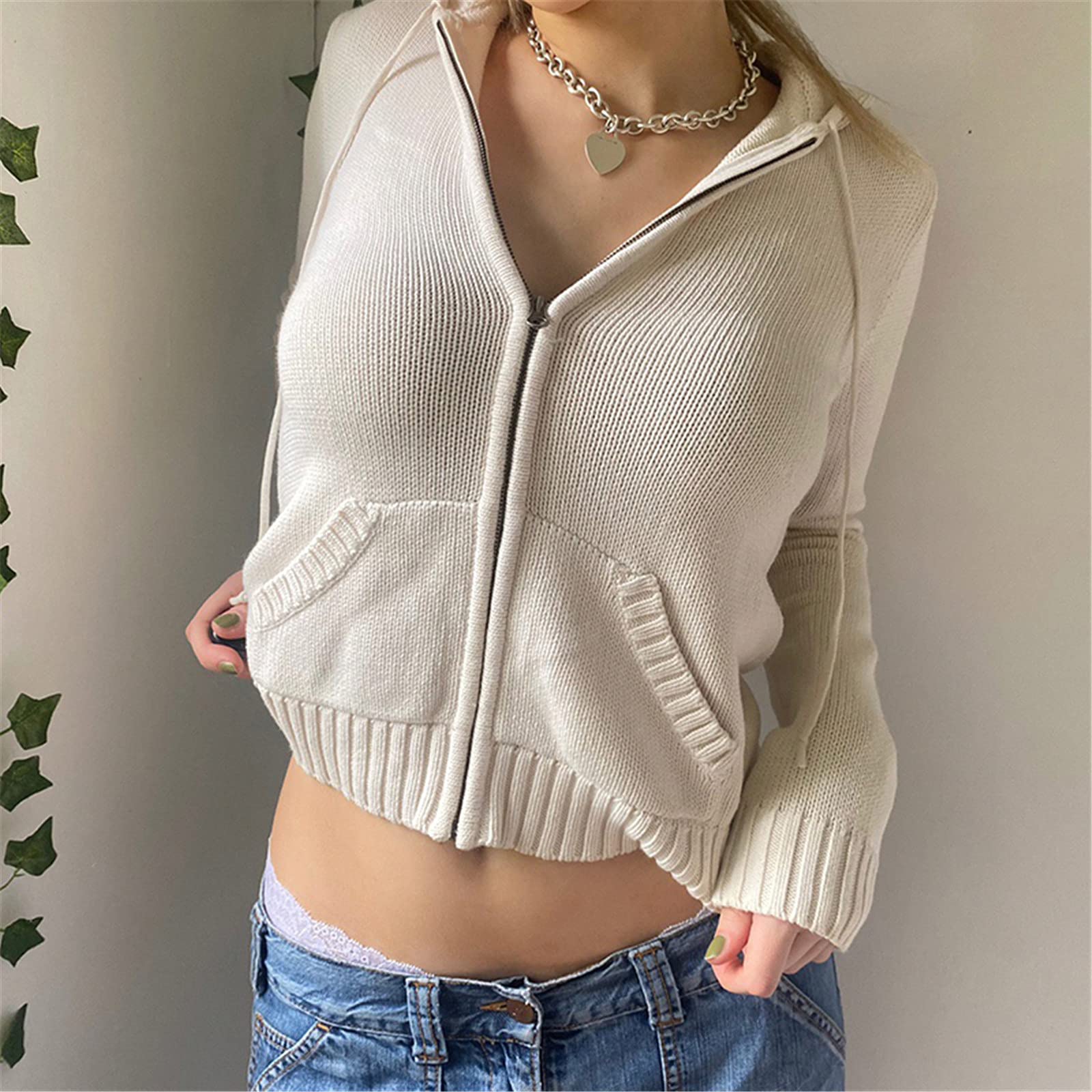 Yuemengxuan Women Zip Up Hoodie