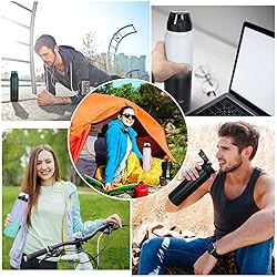 OLDLEY Insulated Water Bottle with Straw 32oz