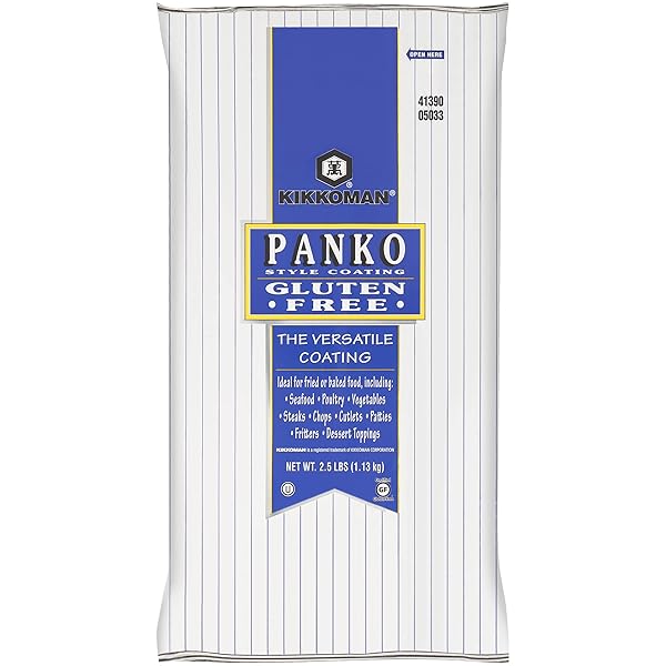 KIKKOMAN 2.5 LB GLUTEN-FREE PANKO STYLE COATING