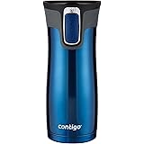 Contigo AUTOSEAL West Loop Vaccuum-Insulated Stainless Steel Travel Mug, 16 oz, Monaco