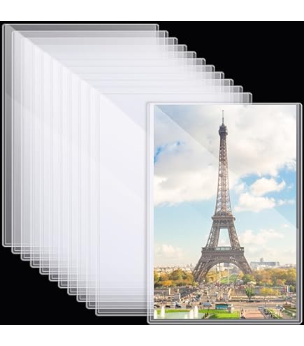 BCW 18x24 Topload Holders 10-Pack - Rigid PVC Protection For Photos, Prints & Documents