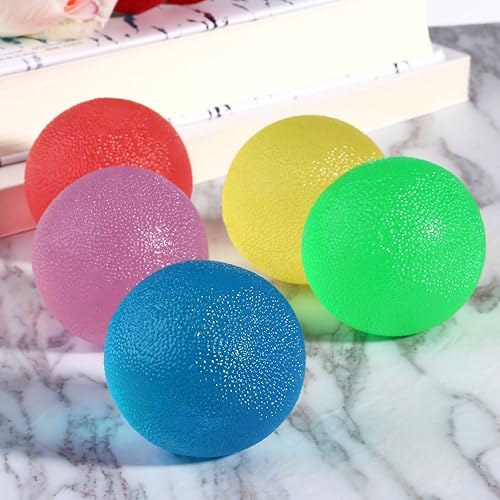 PBPBOX Hand Therapy Balls, Therapy Hand Exercise Grip Balls Kit