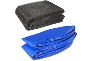 Ultrapower Sports Trampoline Pad Replacement Trampoline Mat Replacement Padding Safety Pad Spring Cover Round Spring Cover with No Holes 10 Ft 12 ft 13 ft 14 ft 15 ft Black Blue Pink Green