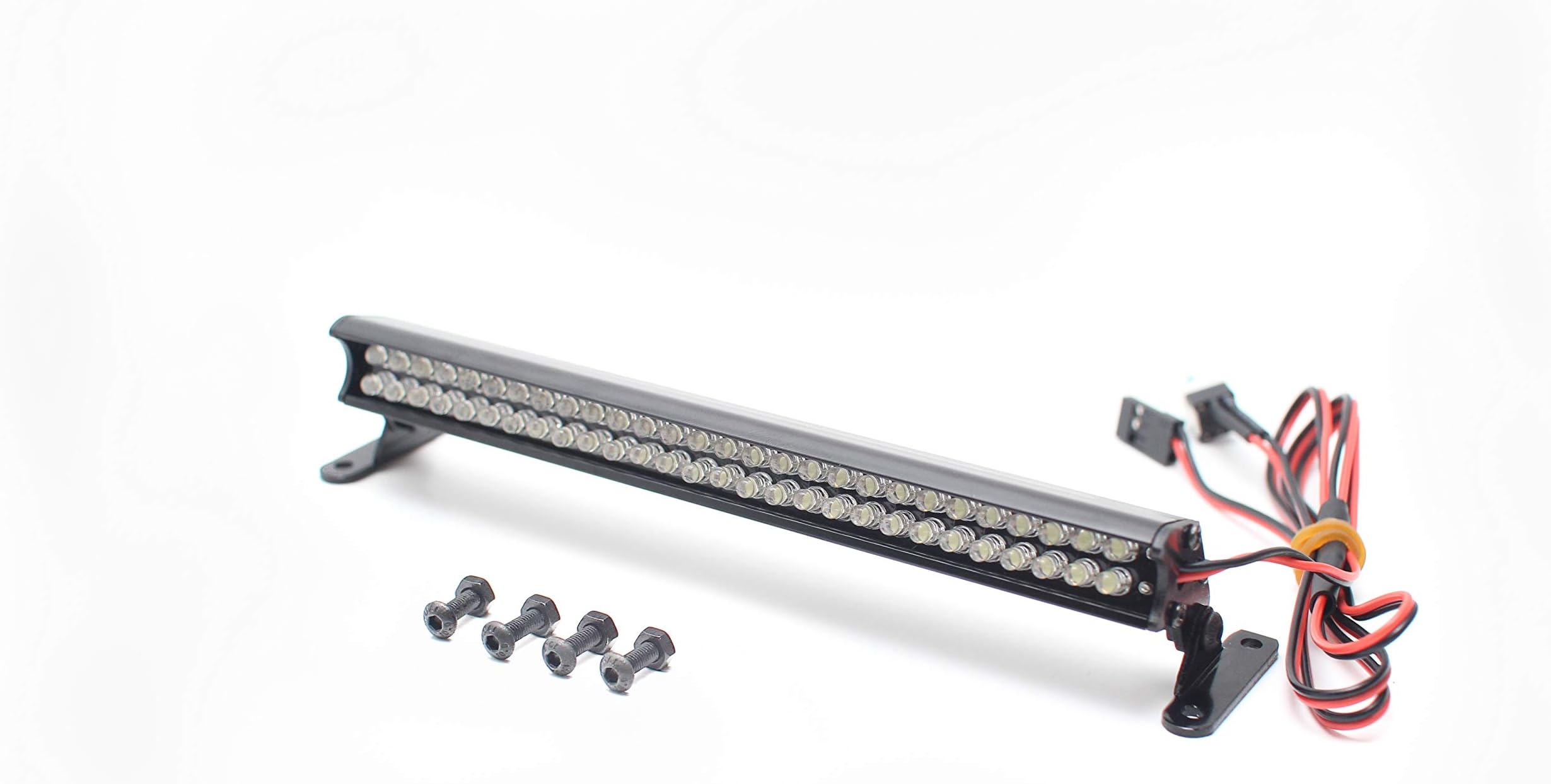 Vanguard | 56 LED 138mm Aluminum Light Bar | Fits: 1:10 1:8 Scale RC Slash SCT Traxxas XMaxx TRX-4 Axial SCX10 RC4WD Rock Crawler (56 LED)
