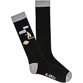 K BELL Men's Funny Crew Socks