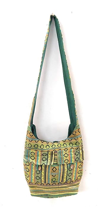 SUVASANA Indian Handicraft Rajasthani Jaipur Bohemian art Sling Bag ||Boho Bags || Hippie Handbags||Shoulder bags