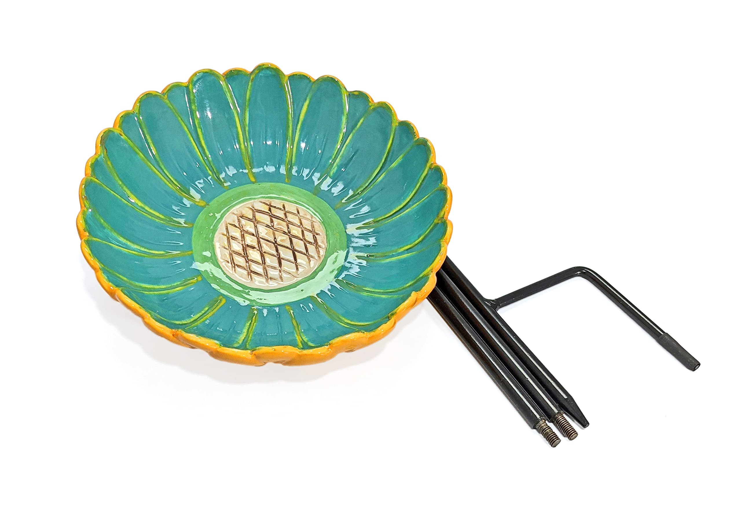 Wildlife World Ceramic Floral Range (African Daisy Bird Drinker)