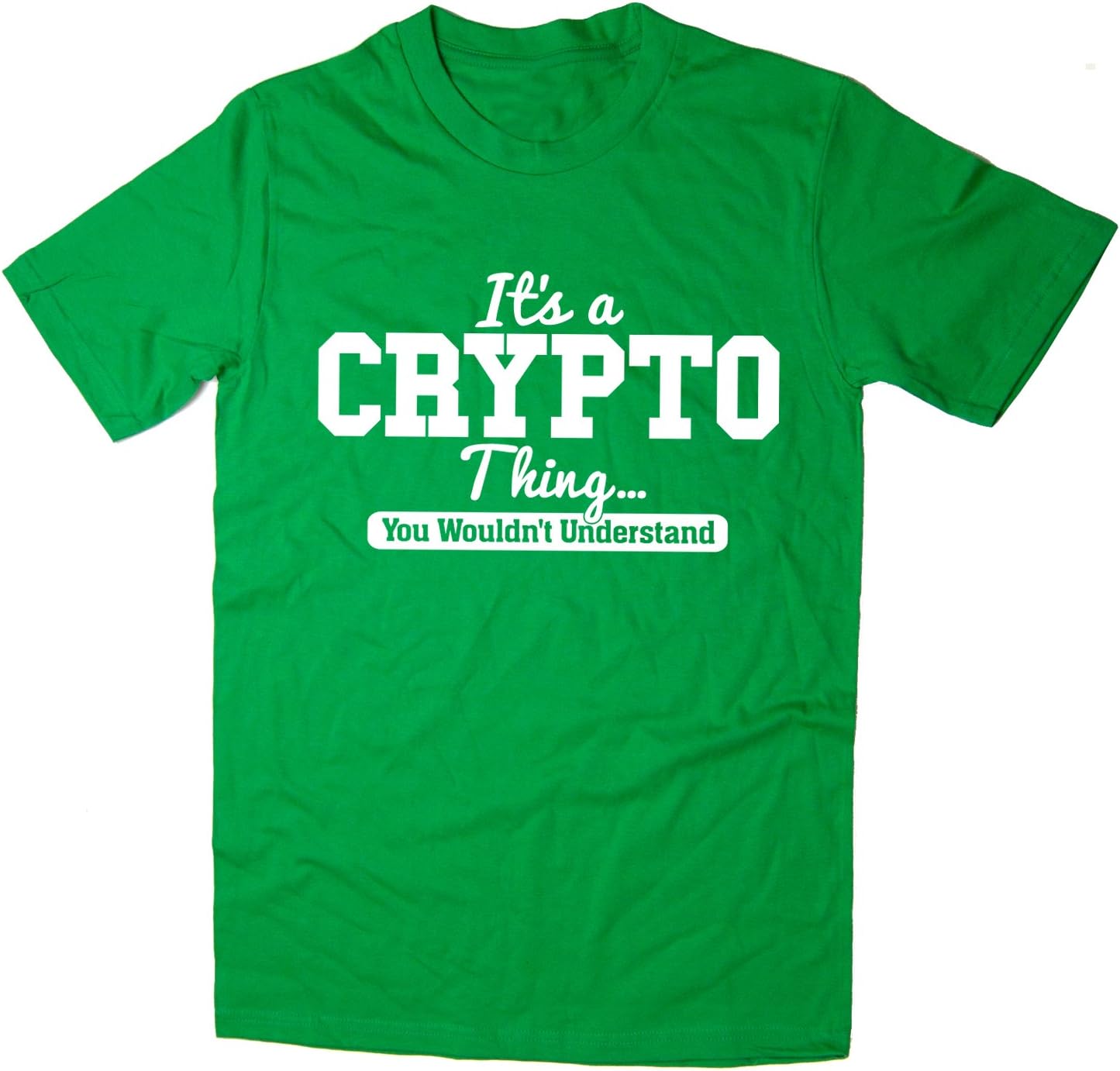 Rocket Fuel 'It's A Crypto Thing' Mens Funny Printed T-Shirt