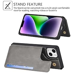 Cavor for iPhone 14 Plus Wallet Case with Card