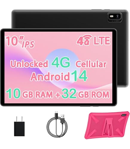 Amazon.com : Topsand 10 Inch Tablet Android 14 Tablet with Sim