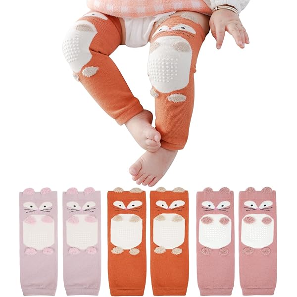7 Pairs Cute Baby Leg Sleeve Warmers Cartoon Knee Socks | Seychelles