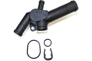 ANTENNAMASTSRUS Votex - Water Coolant Flange is Compatible with Volkswagen Jetta, Golf - Part Number 06A-121-132