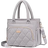 Artelaris Lunch Bag Women, Adult Insulated Lunch Box, Leakproof Lunch Cooler Bag, Reusable Large Lunch Cooler for Work, Picnic, Travel (Grey)