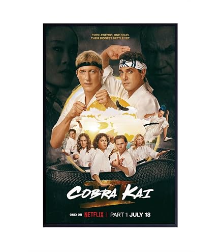 Amazon.com: XIHOO Cobra Kai TV Series Show Poster #1 - Matte